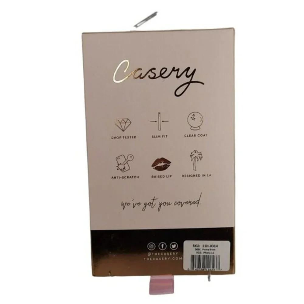 NEW Casery‎ iPhone Case iPhone 11 Primal Animal Print in Box Ultra Protective